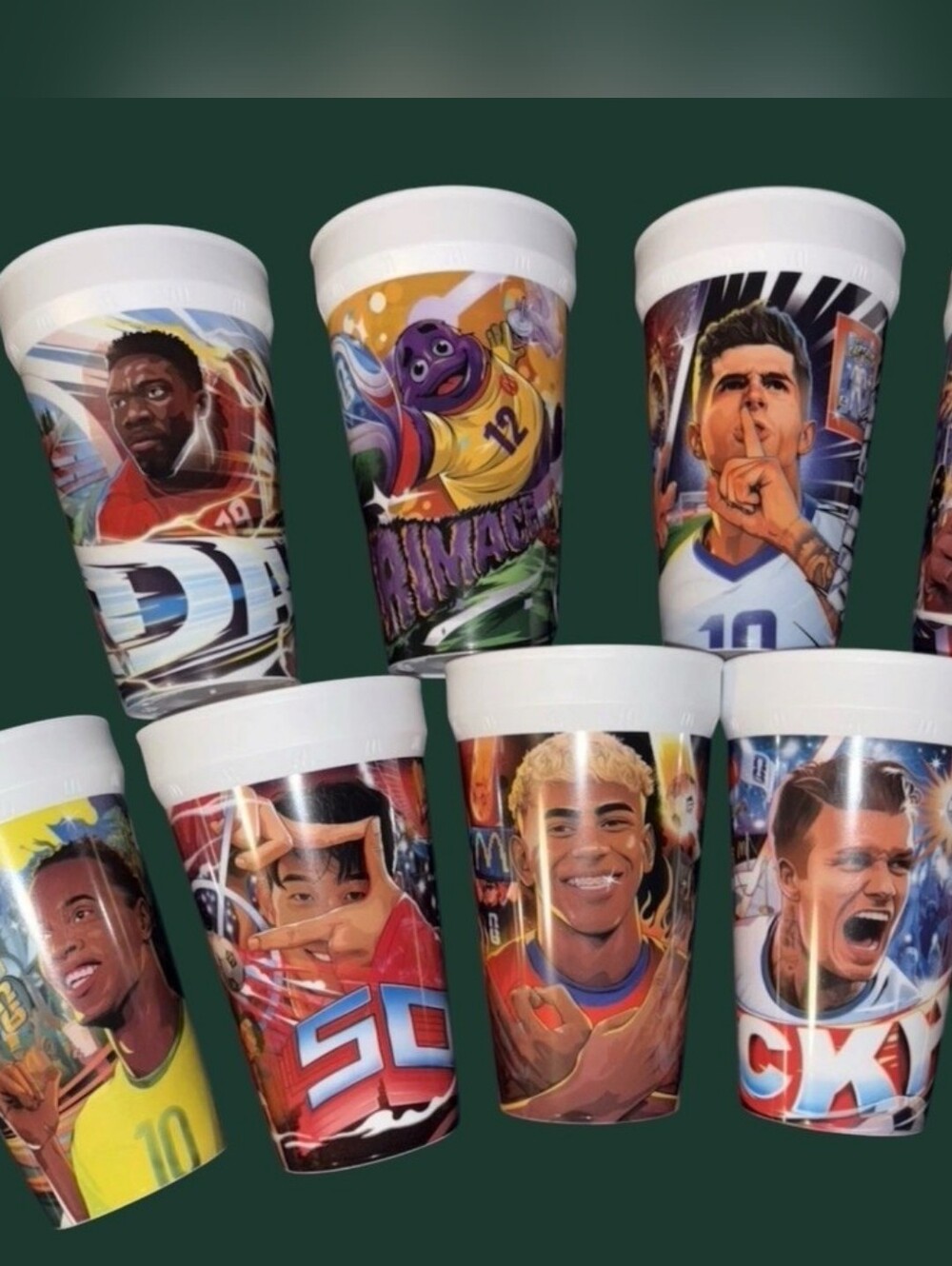 2026 FIFA World Cup 26 Soccer Lamine Yamal Spain Collectible Cup